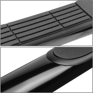 Estribos Laterales de Acero Reforzado <span class=keywords><strong>4x4</strong></span> para Camionetas Toyota Hilux Revo Vigo Tacoma Ford F150 Ranger RAM GMC - Product Image 3