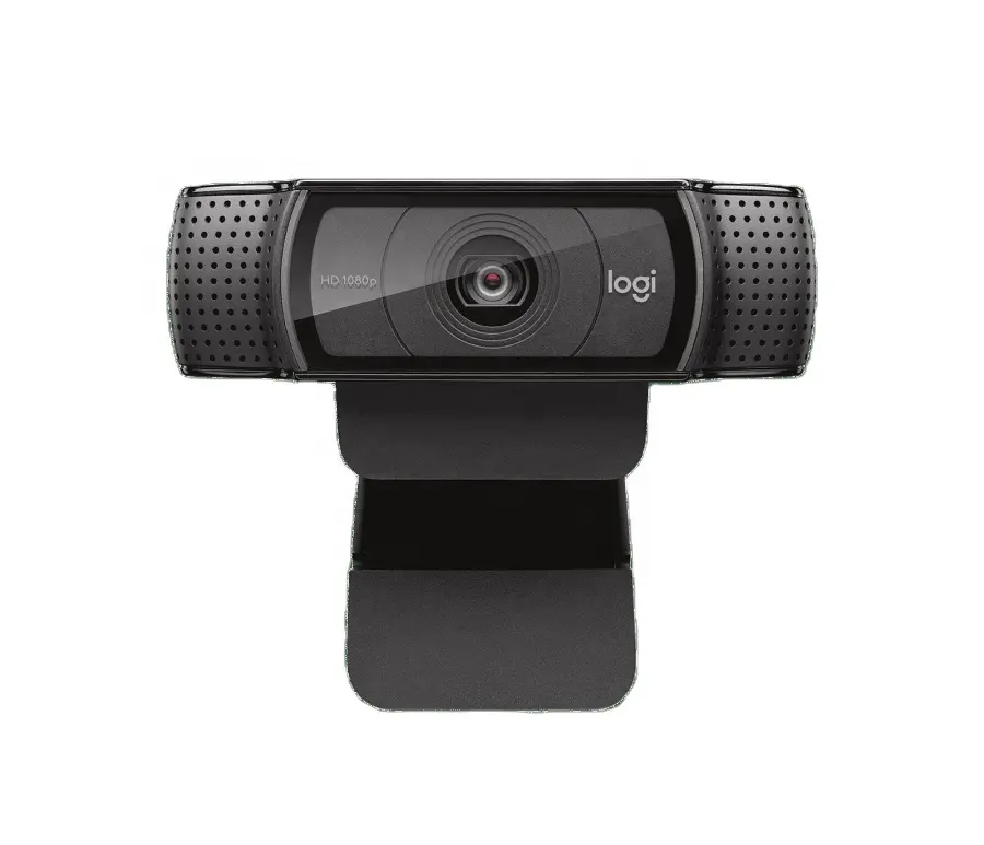 Logitech C920e HD 1080p USB מצלמה עם מיקרופון עבור מחשב שולחני