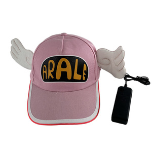 Gorra de Béisbol con Alas de Ángel Luminosas LED para Niños, Gorra Redonda con Alas <span class=keywords><strong>Grandes</strong></span> para el Verano - Product Image 6