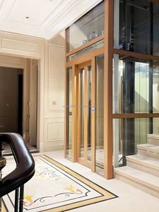 Harga Pabrik Ekspor <span class=keywords><strong>Lift</strong></span> Penumpang 450kg <span class=keywords><strong>Lift</strong></span> Rumah 5 Orang <span class=keywords><strong>Lift</strong></span> Tanpa Ruang Mesin - Product Image 4