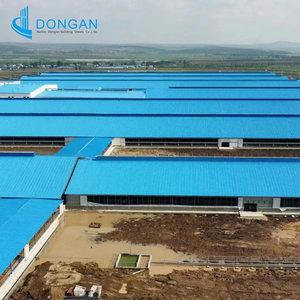 Structure en acier de conception moderne, cadre métallique, maison préfabriquée pour chèvres - Product Image 3