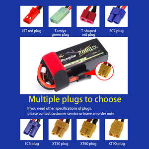 Batería de Polímero de Litio de Fábrica 7.4V 853480 2000mAh 2S 95C Lto - Product Image 4