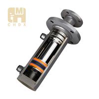 Équipement aéroportuaire, vérin hydraulique de service aérien, type télescopique à double effet, valve de soutien au sol, joint d'aviation