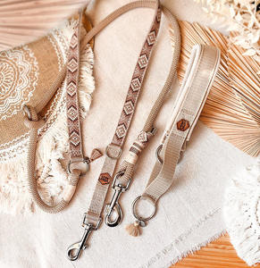 卸売り<span class=keywords><strong>Y</strong></span>字型犬用ハーネスベストセット調節可能リードソフトパッド入りペットハーネス首輪付きリーシュ小型中型大型犬用 - Product Image 2