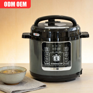 Olla a Presión Eléctrica de 5L/6L, Acero Inoxidable, Digital Inteligente con Función de Mantener Caliente para Comidas Familiares - Product Image 1