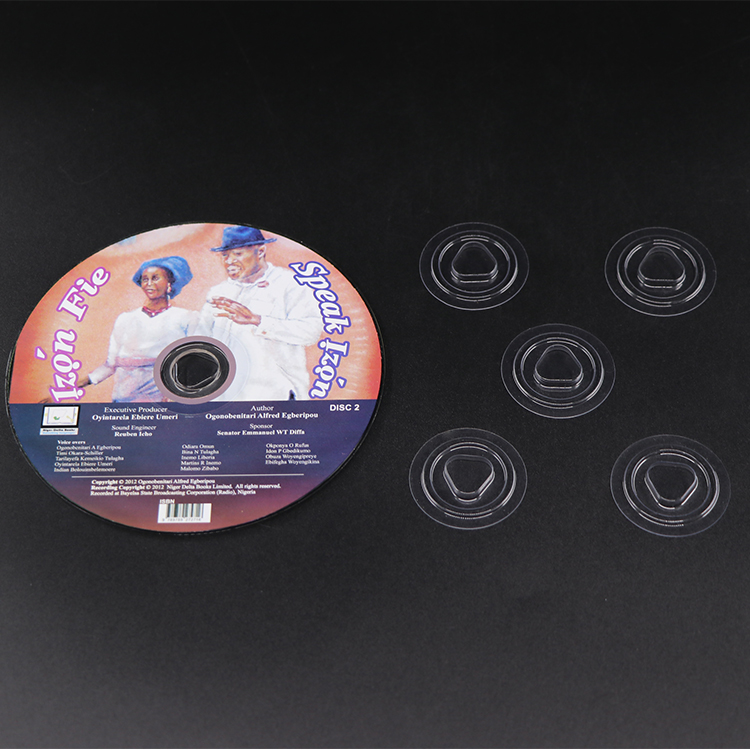 Белые пуговицы-концентраторы из пенопласта для хранения компакт-дисков из ПВХ, самоклеящиеся пуговицы с разрезом для упаковки компакт-дисков