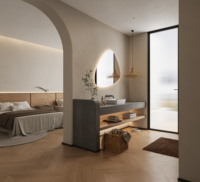 Conception de plan d'aménagement intérieur d'appartement, dessin CAO 2D, visualisation 3D pour hôtel