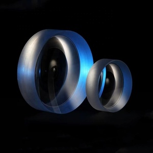 Personalización disponible Lente óptica de cuarzo D12.7mm JGS1 Lente de enfoque biconvexo láser de sílice fundida - Product Image 3