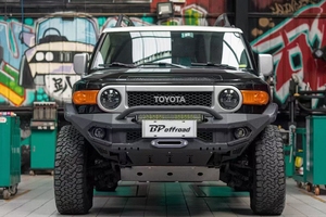 Nuevo Parachoques Delantero para FJ Cruiser (2007-2014) con Placa para Cabrestante, Luces LED y Soporte para Matrícula - Product Image 3