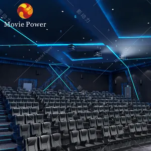 Precio de venta directa de fábrica 4d asiento de cine 5d 7d Silla de cine con vibración
