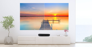 โปรเจคเตอร์เลเซอร์ <span class=keywords><strong>4K</strong></span> Cinema Pro ความสว่าง 2400 ลูเมนส์ รองรับ UST สำหรับโฮมซีนีม่า พร้อมลำโพงในตัว - Product Image 4