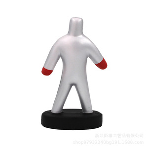 <b>Dummies</b> Unlimited Inc. PU Stress Relief Doll With Base High Rebound Fidget Toy For Adults Unisex - Product Image 2
