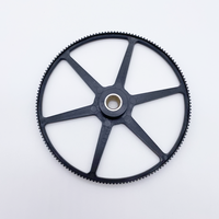 Engrenage de roue motrice noir pour machine textile Barmag EFK, pièces détachées