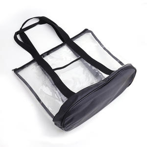 Sac à main pour femme, PVC brillant de haute qualité, style <span class=keywords><strong>vacances</strong></span> unisexe, grande capacité, fermeture éclair, sac fourre-tout souple de Noël - Product Image 4