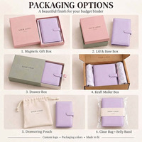 Agenda/Planificateur Hongbo A6 en cuir Saffiano noir/or à 26 couleurs, grand format, avec feuille volante, disponible en cadeau – Meilleures ventes