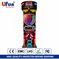 LIFUN Machine d'arcade de boxe à fort rendement avec affichage numérique et jeu de mesure de force de frappe pour parc d'attractions intérieur
