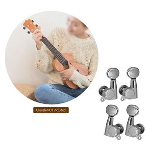 4 PCS Ukulele <span class=keywords><strong>Tuning</strong></span> Peg Uke Knobs 1:15 Sintonizadores de estilo cerrado Llave de afinación para <span class=keywords><strong>Ukelele</strong></span> de 4 cuerdas - Product Image 4