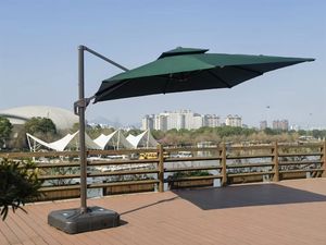 Sombrilla de patio <span class=keywords><strong>rectangular</strong></span> ligera de alta calidad, sombrilla de jardín impermeable para muebles de exterior - Product Image 4