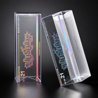 Emballage personnalisé en plastique transparent imprimé PET pour boîtes pliantes en acétate, emballage transparent en vinyle PET PP