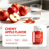 Gummies au vinaigre de cidre de pomme Keto ACV pour la perte de poids, produits amincissants végétaliens, gestion du poids, halal