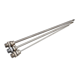 Ferme d'élevage vétérinaire Trocart acier inoxydable bétail mouton dégonflage <span class=keywords><strong>aiguille</strong></span> taureau Rumen crevaison <span class=keywords><strong>aiguille</strong></span> Kit échappement <span class=keywords><strong>aiguille</strong></span> - Product Image 4