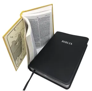 Spessore del prezzo di fabbrica stampa a caldo stampa della bibbia rilegata rigida libro della bibbia santa