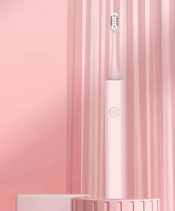 Brosse à dents électrique à poils doux pour adultes, brosse à dents sonique rechargeable par USB à 5 vitesses avec tige en métal - Product Image 5