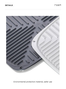 Alfombrilla para fregadero <span class=keywords><strong>de</strong></span> cocina personalizada, salvamanteles <span class=keywords><strong>de</strong></span> silicona extra grande ecológico, almohadillas para encimera, <span class=keywords><strong>escurridor</strong></span> <span class=keywords><strong>de</strong></span> <span class=keywords><strong>platos</strong></span> <span class=keywords><strong>de</strong></span> silicona, alfombrilla <span class=keywords><strong>de</strong></span> secado - Product Image 5