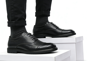 Chaussures pour hommes en gros : Baskets décontractées respirantes en cuir PU, chaussures de marche élégantes, chaussures habillées pour <span class=keywords><strong>mariage</strong></span> et affaires - Product Image 3
