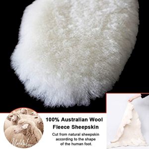 Solette Premium in Lana di Pecora per Sport, Uomo e Donna, Inserti Caldi in Pelliccia Sintetica Spessa per Scarpe, Stivali, Pantofole e Sneakers - Product Image 4