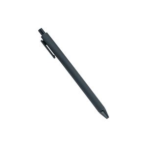 Stylo bille personnalisé noir, mignon, cadeau promotionnel, en plastique, rechargeable, avec logo - Product Image 1