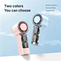 Édition Spéciale : Ventilateur de Poche Portable Mignon avec Fonction Veilleuse, Mini Ventilateur USB Portable pour l'Été