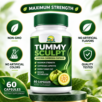 Capsules de Garcinia Cambogia Naturelle pour le Contrôle de l'Appétit, le Soutien du Métabolisme, la Gestion Quotidienne du Poids chez l'Adulte