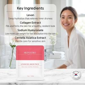 มาสก์ไฮโดรเจลระดับพรีเมียมแบบเกาหลีคอลลาเจนทางชีวภาพโพลีเมอร์จากสาร Centella Asiatica แผ่นกั้นผิวบอบบางและดูแลร่างกาย - Product Image 1