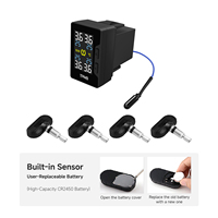 Compatible avec les modèles Honda ; Système de surveillance de la pression des pneus ; Affichage via application dédiée ; Installation par enfoncement.