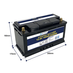 Bely แบตเตอรี่ลิเธียมไอออนแบบชาร์จไฟได้ลึกแบตเตอรี่ลิเธียมไอออน12V160AH สำหรับรถกอล์ฟ RV Camper - Product Image 6