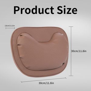 Ensemble de coussins de siège de voiture de luxe - Housse en nylon premium, massage rafraîchissant, soutien lombaire, fermeté douce, soulagement des douleurs dorsales, ajustement universel - Product Image 6
