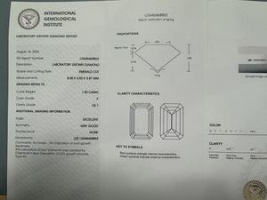 Wholesale 1-10ct Lab Created Emerald <strong>Diamond</strong> IGI GIA Certified VVS Clarity <strong>Loose</strong> <strong>Diamonds</strong> Jewelry CVD Lab Grown White <strong>Diamond</strong> - Product Image 3