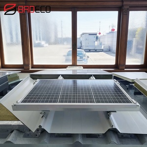 ระบบประหยัดพลังงาน BIPV แผงโซลาร์เซลล์แบบแซนวิชสำหรับหลังคา 360 องศา การออกแบบติดตั้งระบบล็อคตะเข็บสำหรับคลังสินค้า - Product Image 2