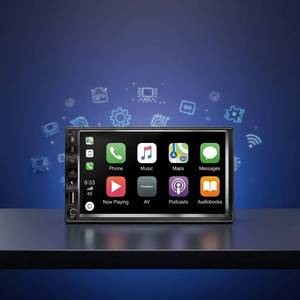 วิทยุติดรถยนต์ระบบแอนดรอยด์ 7 นิ้ว รองรับ Carplay เครื่องเล่นมัลติมีเดีย MP5 อุปกรณ์อิเล็กทรอนิกส์ในรถยนต์ วิทยุ FM เครื่องเล่น DVD พร้อมแอมพลิฟายเออร์ - Product Image 4
