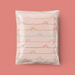 Biodegradable LDPE Poly Mailer Bags Wholesale Custom Printed Plastic Shipping Bags Eco Friendly Recycled PE Mailing Envelopes - Product Image 4