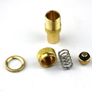 วาล์วลดแรงดัน 1/4 นิ้ว สำหรับลมออก สีทอง ใช้ได้ที่อุณหภูมิปกติ - Product Image 4