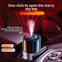 Nouvelle machine d'aromathérapie automobile électrique haut de gamme intelligente en verre, diffuseur de parfum longue durée, pulvérisation automatique pour siège