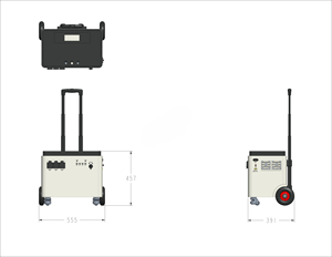 Lezet ポータブル電源 LiFePO4 6000W 6000Wh ソーラーパネル＆車載対応 静音 軽量 ラゲッジ型 アウトドア 家庭用電源 - Product Image 4
