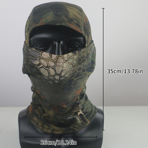 Casque de cyclisme intégral pour homme avec écharpe respirante, coupe-vent, anti-poussière, camouflage, protection solaire, pour activités de plein air, pour adultes - Product Image 4