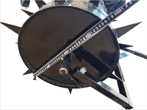 Aérateur de <span class=keywords><strong>pelouse</strong></span> ATV 36 "48" 60 "avec <span class=keywords><strong>sans</strong></span> roues <span class=keywords><strong>rouleau</strong></span> d'aérateur de <span class=keywords><strong>pelouse</strong></span> outil de jardin rotatif de cour de jardin de roulement robuste - Product Image 4