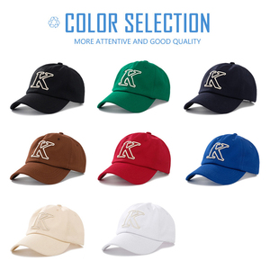 Cappello da Baseball Premium Regolabile in Twill di Cotone per Uomo e Donna, Stile Hiphop con Ricamo Lettera <span class=keywords><strong>K</strong></span>, Berretto da Baseball Gorras - Product Image 5