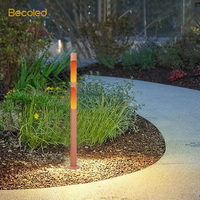 IP65 étanche extérieur LED jardin lumière aluminium support poteau colonne DC alimentation pelouse jardin décorations cour chemin route lampe