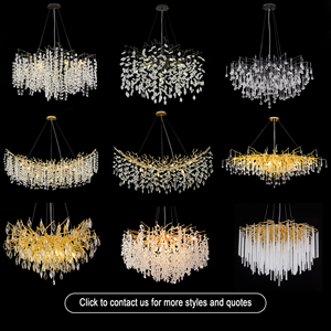<span class=keywords><strong>Lampadario</strong></span> <span class=keywords><strong>Moderno</strong></span> a Rami d'Albero, Lampadari in Cristallo per <span class=keywords><strong>Sala</strong></span> <span class=keywords><strong>da</strong></span> Pranzo, <span class=keywords><strong>Lampadario</strong></span> a Fiocco di Neve per Soggiorno e Isola della Cucina - Product Image 4