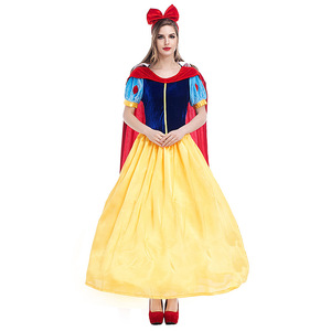 Costume de Cosplay de rôle d'halloween pour adulte, Costume de princesse classique pour <span class=keywords><strong>femme</strong></span> et adulte SZAC-<span class=keywords><strong>007</strong></span> - Product Image 3